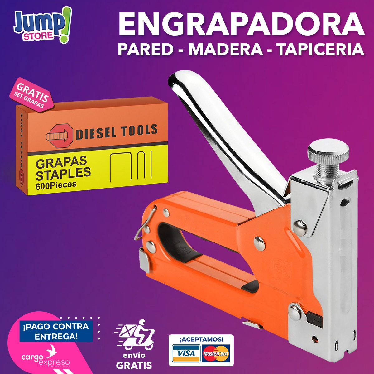 ENGRAPADORA DE USO PESADO (PARED, MADERA Y TAPICERÍA) – Jump Store